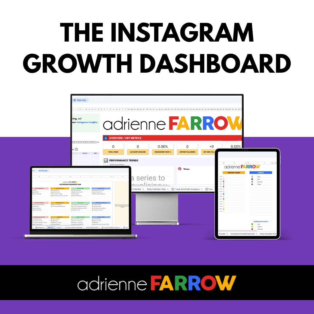 The Instagram Growth Dashboard