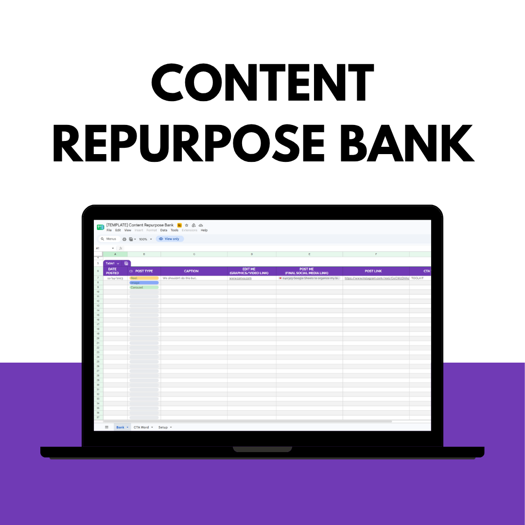 Content Repurpose Bank